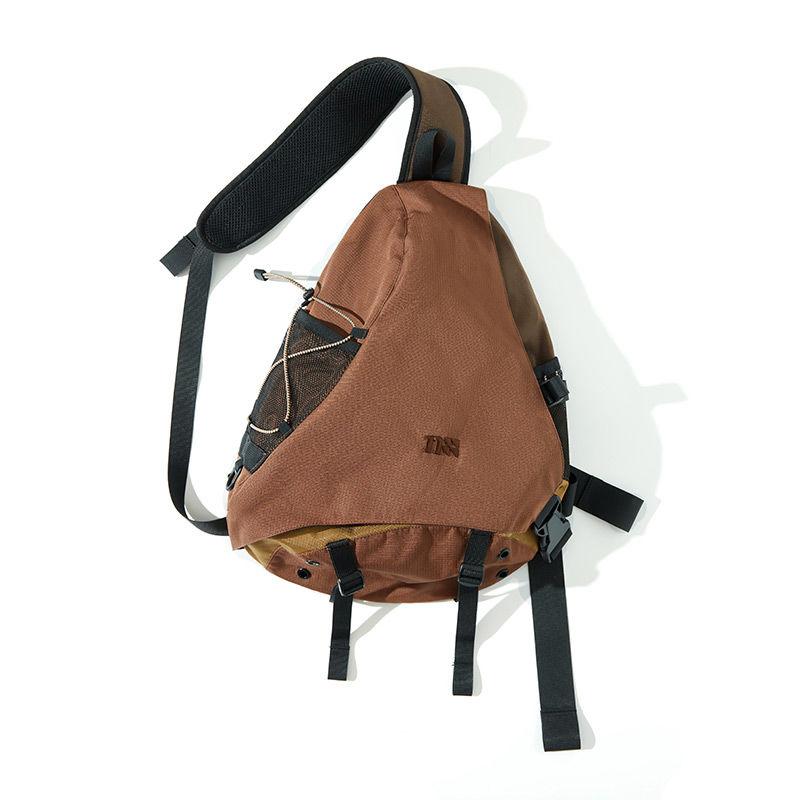 

New Y2k Portable Light Nylon Crossbody Bag Trendy Rucksack Travel Shoulder Bag Casual knapsack Outdoor Sports Unisex Chest Packs