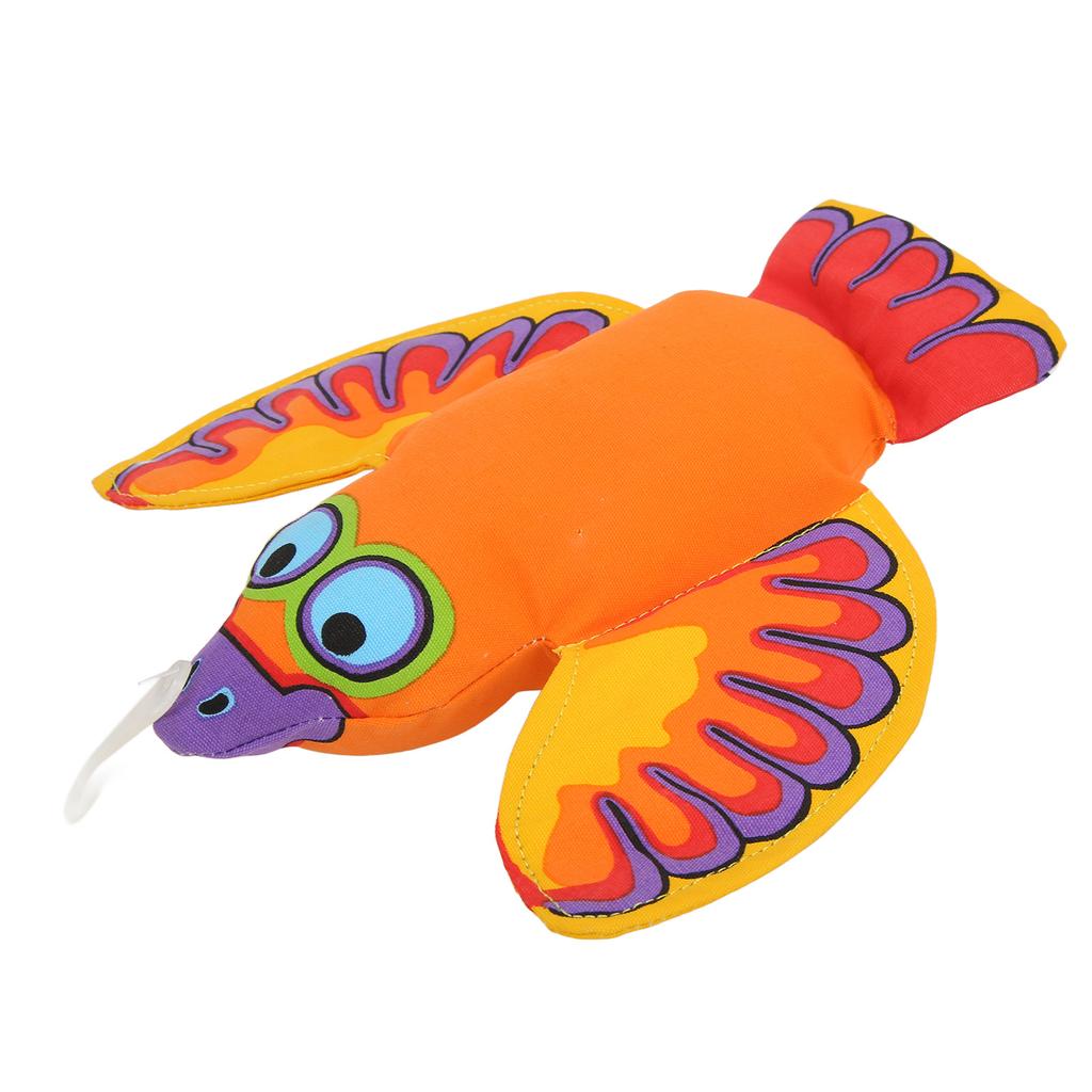 Bird Shaped Squeaky Dog Toy Dog Chew Toy Tooth Cleaning Toy with Squeak for Medium Sized Dog