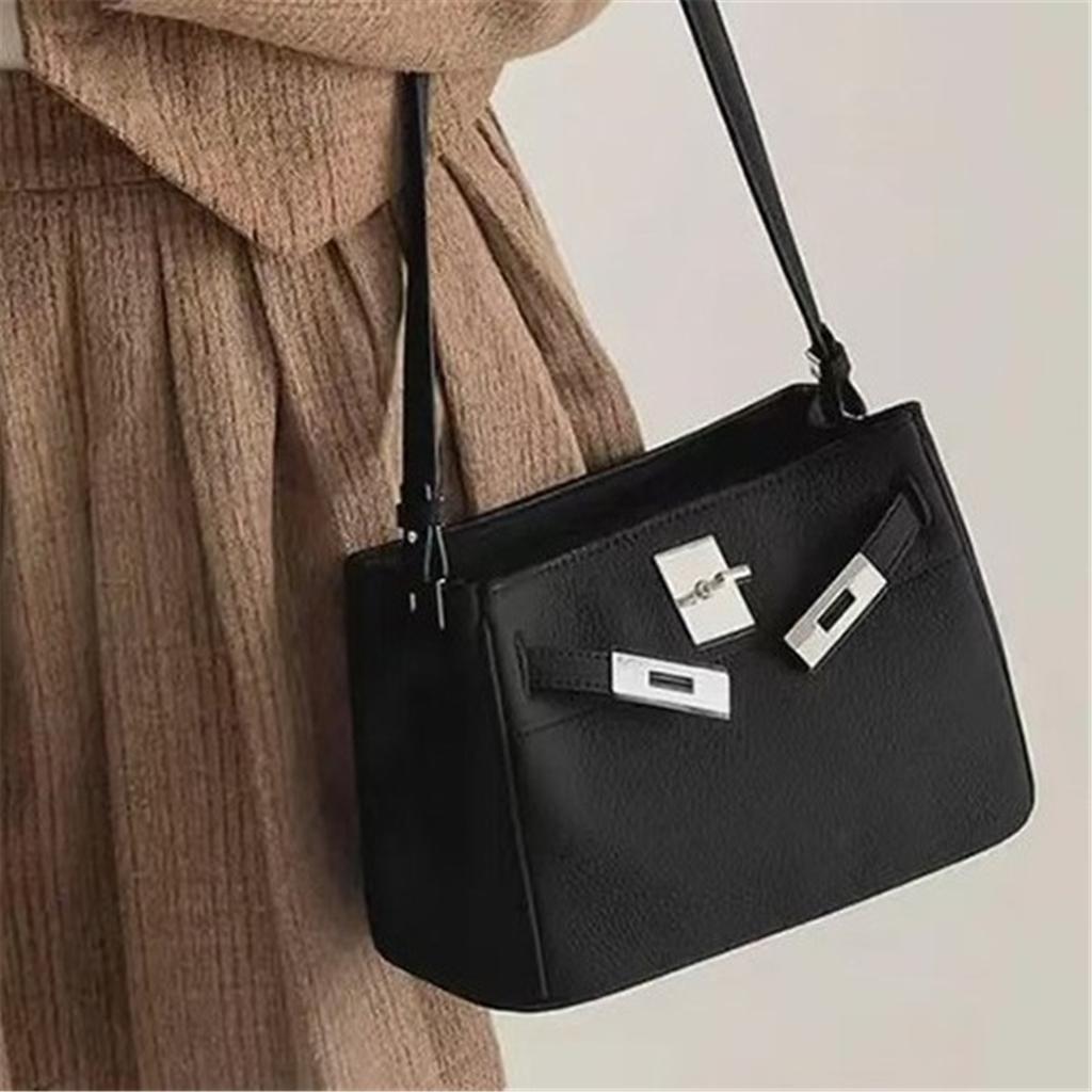 Bag Factory Niche Female Small Square Bag Commuter Hundred Underarm Bag Senior Sense Shoulder Diagonal Cross Tote Bag
