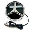 FA03Car Front Grille Logo Light Mirror LED Badge Badge Luminous Decorative Light for Mercedes Benz W213 E-Class Key Ring