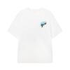 Comfortable Versatile Round Neck Letter Print Short Sleeve T-Shirt Unisex Tops AHSWD31-2