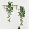 Realistic Artificial Plants for Bedroom Hanging Indoor Home Decor, Plastic Potted Office Living Room Kitchen Bathroom Wall Decoration, No Maintenance