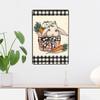 1pc Rabbit Metal Sign No Matter What The Rabbits Say Retro Signs Rustic Metal Funny Wall Decor for Home Club Pub 12x8 Inch