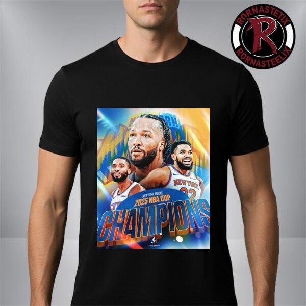 Congrats Knicks Champions NBA Cup 2025 Championship Unisex T-Shirt Unisex T-Shirt XL