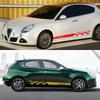 Car Side Skirt Vinyl Film Stickers For Alfa Romeo Giulietta Racing Sport Graphics Automobile Decals Auto SUV Tuning Accessories