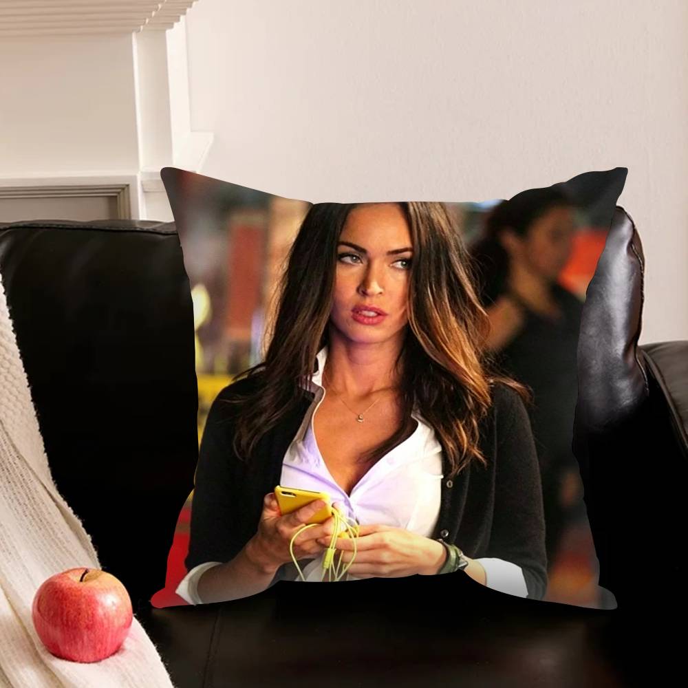 J-Jennifers Body Megan Fox Actor Various Sizes Square Pillowcase For Car Home Bedchamber Decor