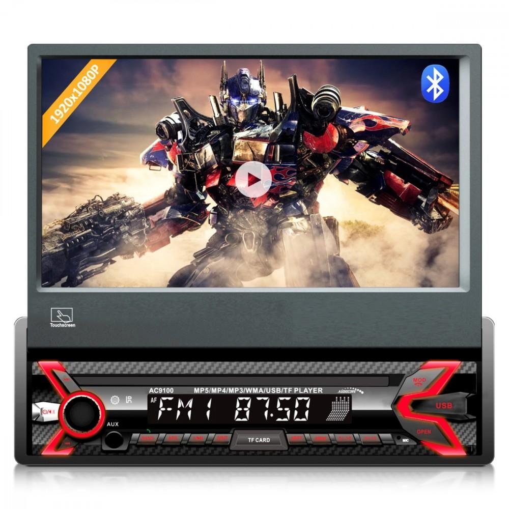 Multimediju auto radio LCD AC9100 melns
