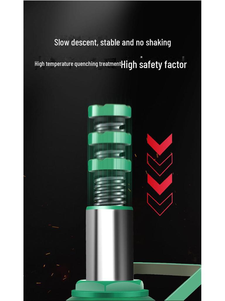 Multi-Capacity Vertical Hydraulic Jack: 5T, 10T, 20T, 50T for Car Tire Change & Repair
