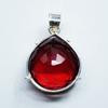 Natural Brazilian Red Topaz 925 Sterling Silver Pendant 74 Ct Verified Gems My-372-k