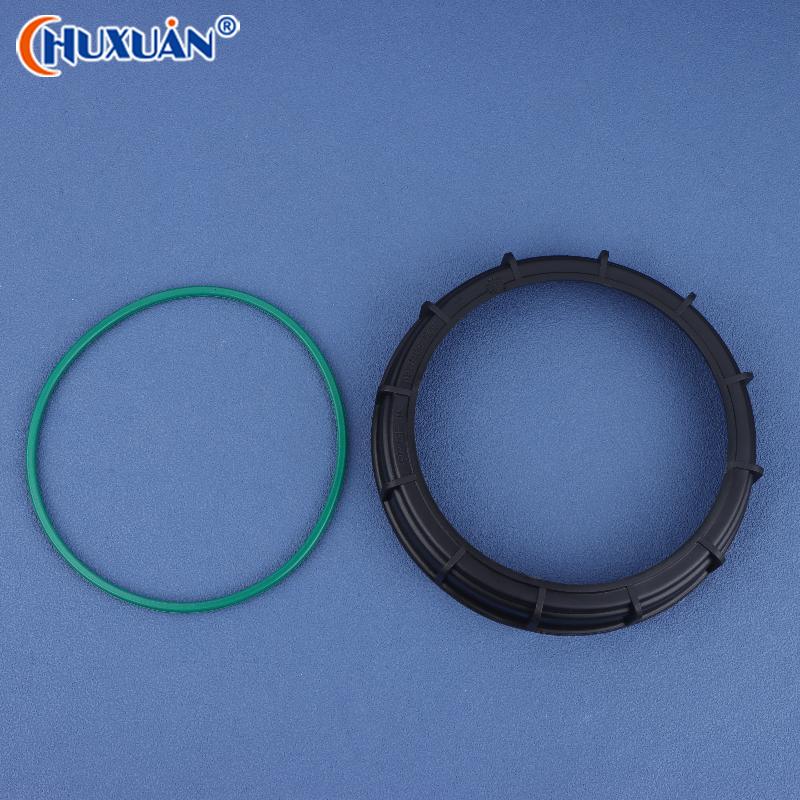 [Q]Fuel Pump Cover Plate Ring Fuel Pump Seal Ring Covers Replacement Fit For 7701209115 7701207449 7701206096