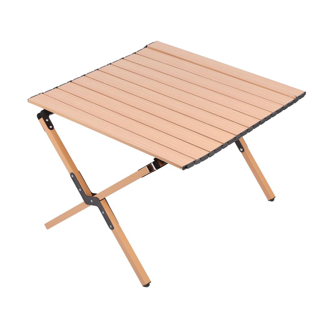 Folding Camping Table Multifunctional Stable Lightweight Roll Up Table Portable Picnic Table with