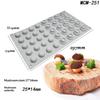 Kastanien-Himbeer-Erdnuss-Pilz Silikonform Fondant Kuchenform DIY Käse Schokoladenkuchen Dekorationszubehör Backzubehör