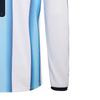 Adidas Argentina National Team 2026 World Cup Home Rodrigo De Paul 7 Long Sleeve Quick-Dry Striped Pullover Soccer Jersey Fan Version KA8126-7