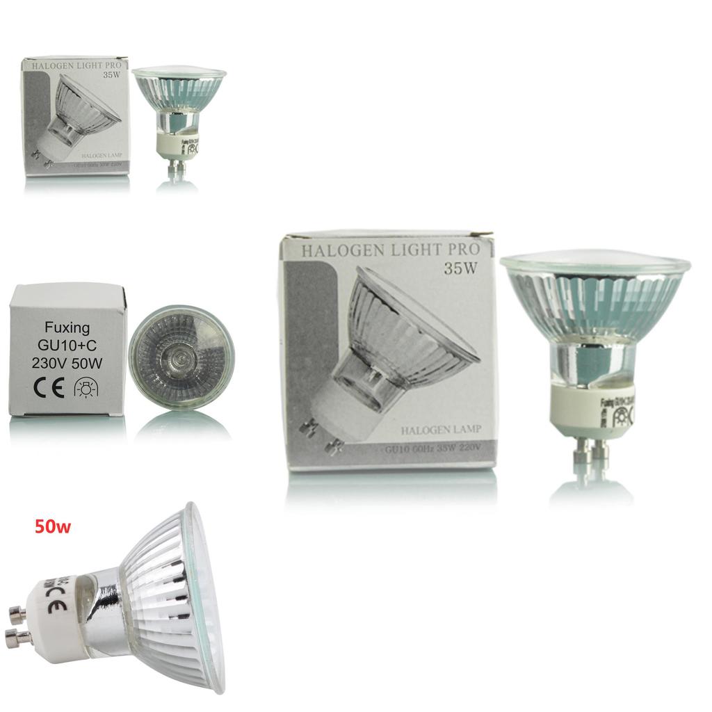 Warm White 35w/50w Gu10 Halogen Spotlight Bulbs For Wax Melting Lamp