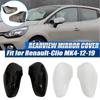 For Renault Clio MK4 2012 2013 2014 2015 2016 2017 2018  Car Replacement Rearview Side Mirror Cover Wing Cap Exterior Trim