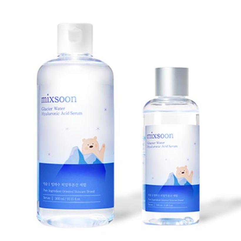 mixsoon Glacier Water Hyaluronic Acid Serum 100ml/300ml (7 Options)