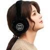 Plush Wireless Headphones, Warm Folding and Portable Computer Fuzzy Headset Women, 5.0 Wireless Earpiece for Autumn and Winter Sport Running