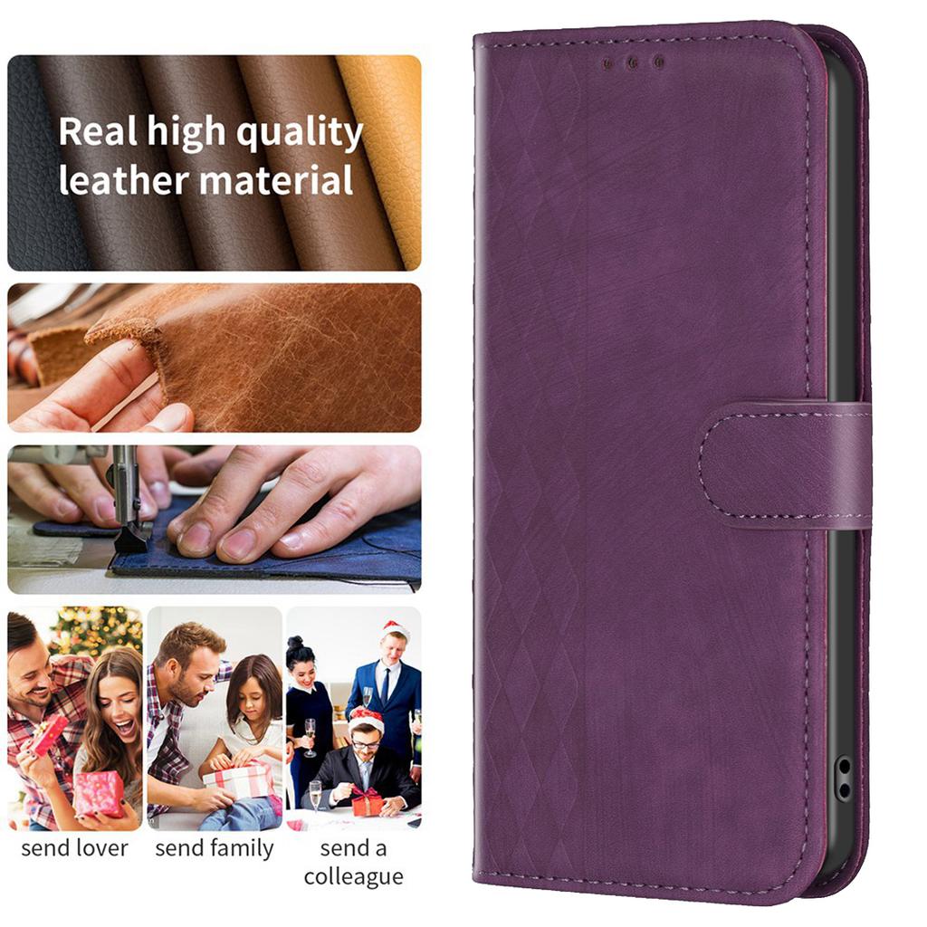 PU Leather Cover for iPhone 11 Bump Proof Imprinted Pattern Wallet Stand Phone Flip Case