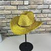 European and American Knight Hats Western Cowboy Stage Performance Retro Gentleman's Hat Party Performance Jazz Hat Upturned Cowboy Hat