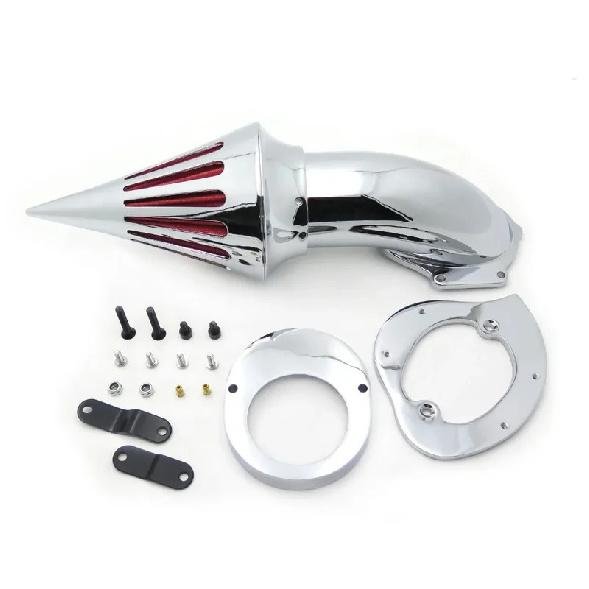Motorcycle Parts Air Cleaner Kits Intake Filter for Yamaha Vstar V-Star 650 All Year 1986-2012 CHROME