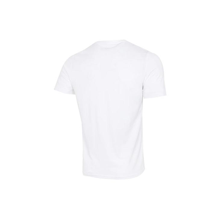 Puma Color Block Logo Printed Sports Round Neck Short Sleeve T-Shirt Men Tops White 845864-52