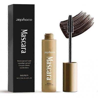 Mascara per Donne Mature, Mascara Nero Allungante e Addensante, Impermeabile e Resistente al Sudore, Lunga Tenuta, No Macchie, Facile da Rimuovere