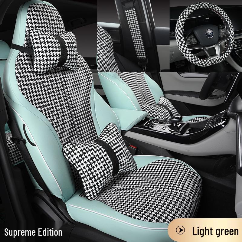 NQX Cotton Car Seat Cushion for BYD Song PLUS - Four-Season Cover