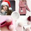 12pcs Faux Fur Pom Pom Balls Fluffy Pompoms for Hats Scarves Bags Keychains and DIY Craft Decoration Accessories