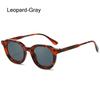 Hip-Hop Oval Sunglasses Simple Fashion Punk Glasses Retro Vintage Versatile Sun Glasses for Men and Women Lunette Soleil Femme