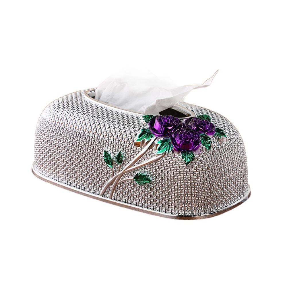 

Европейский стиль Кухонный насосный поднос Модный держатель для салфеток Прочная барная салфетница Офис Style 1