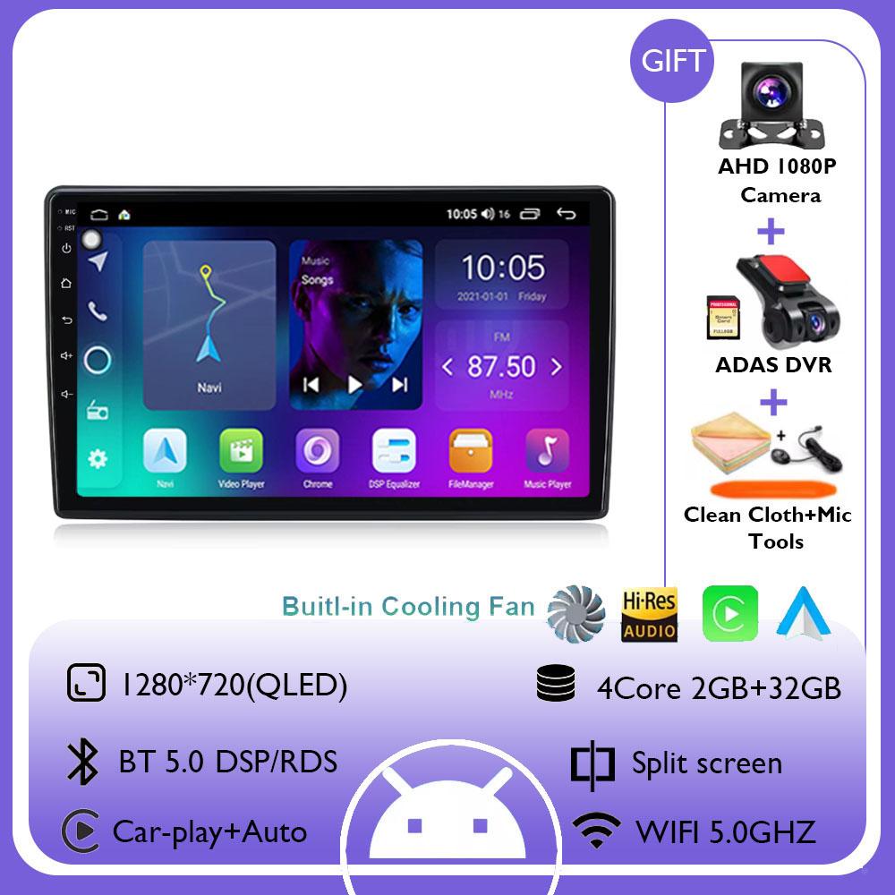 9Inch For Kia Ceed 2007 2008 2009  Android 14 Wireless Carplay Auto Car Radio Multimedia Video Player Navigation GPS DSP 4G+WIFI