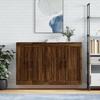 VidaXL Wall Cabinets 2 Pcs Brown Oak Engineered Wood 3198048