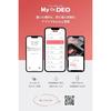 CARMATE Car Disinfectant Deodorizer Dr.DEO Premium Air Conditioner Installation Unscented Stabilized Chlorine Dioxide [Base & Refill Set] Lasts 60 day