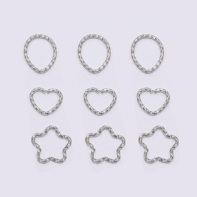 30-100 Stück/Los 8-20 mm Goldene Biegeringe Runde Gedrehte Sprengringe Verbinder Für DIY Schmuckzubehör Herstellungsbedarf