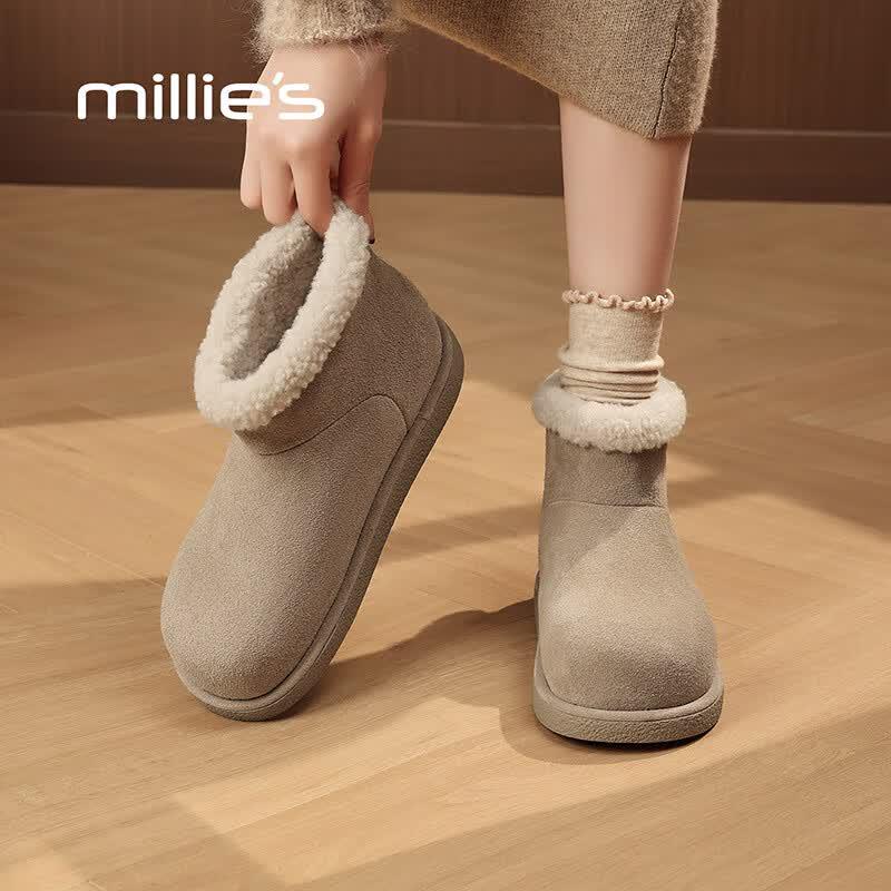 Millies Women s Fashion Leather Hidden Wedge Ankle Boots EU 37