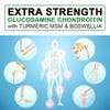 GREVIP Glucosamin Chondroitin Kapseln, Gelenkunterstützung Nahrungsergänzungsmittel, Antioxidative Vorteile, Lindert Rücken- und Handschmerzen