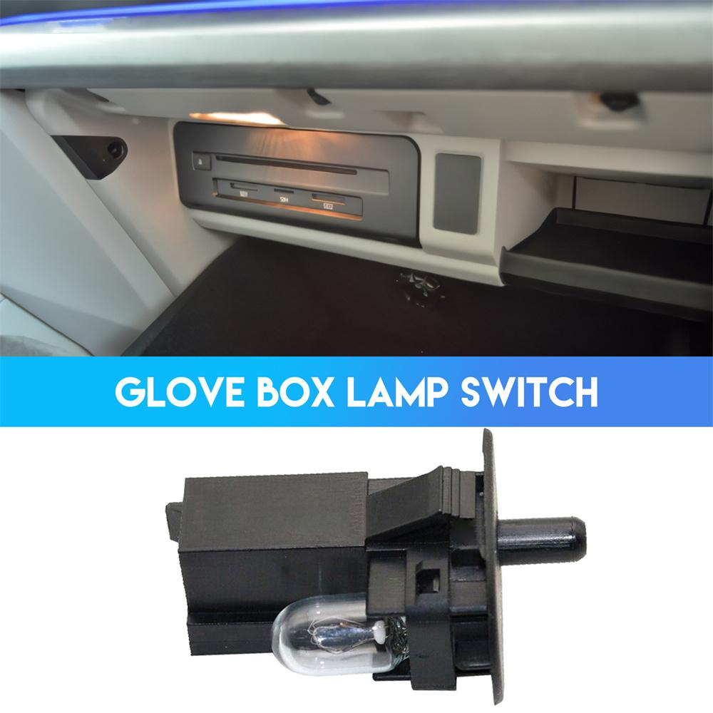 New Glove Box Light Lamp Bulb and Switch 04565022 for Chrysler Dodge Jeep RAM