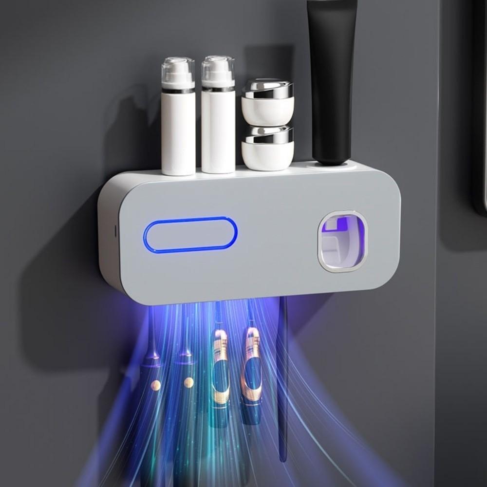 USB Charging UV Toothbrush Sterilizer Wall Mounted Toothbrush Holder Organizer Personal Care