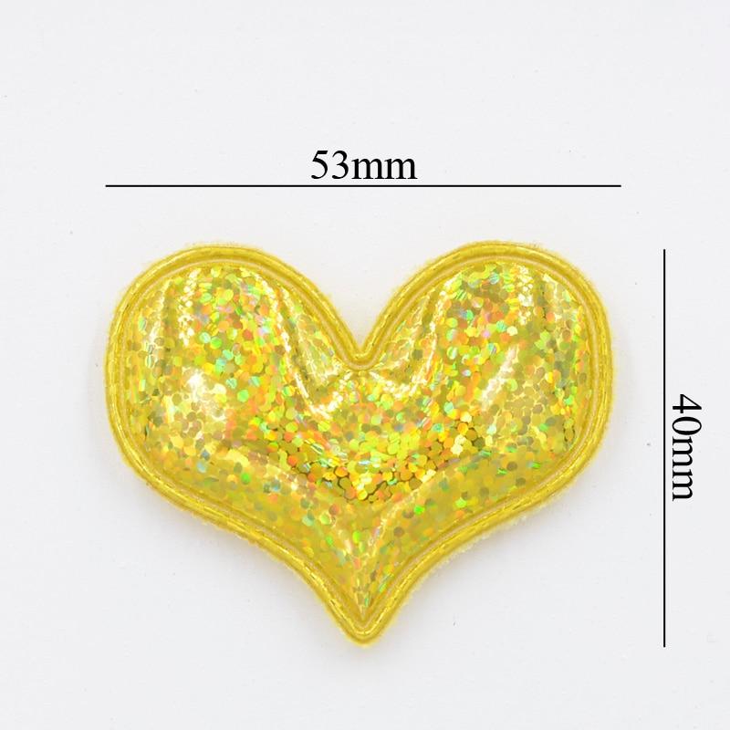 Fascia per capelli delicata per San Valentino con cuore per ragazze e ragazze, accessorio per capelli glitterato