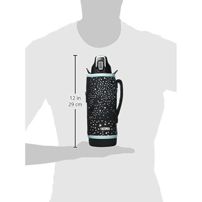 Thermos Sports Bottle 1L Black Star, Cooling Only, FHT-1001F BKST, 1000 ml