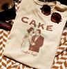 CAKE Band Conforto Águia Unissex Cor de Areia Camiseta Unissex