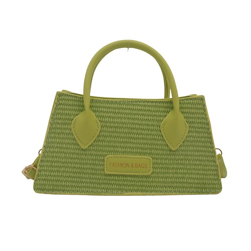 2024 Fashionable One Shoulder Crossbody Bag Stylish Unique Handheld Small Square Bag In Black Khaki Pink Green White