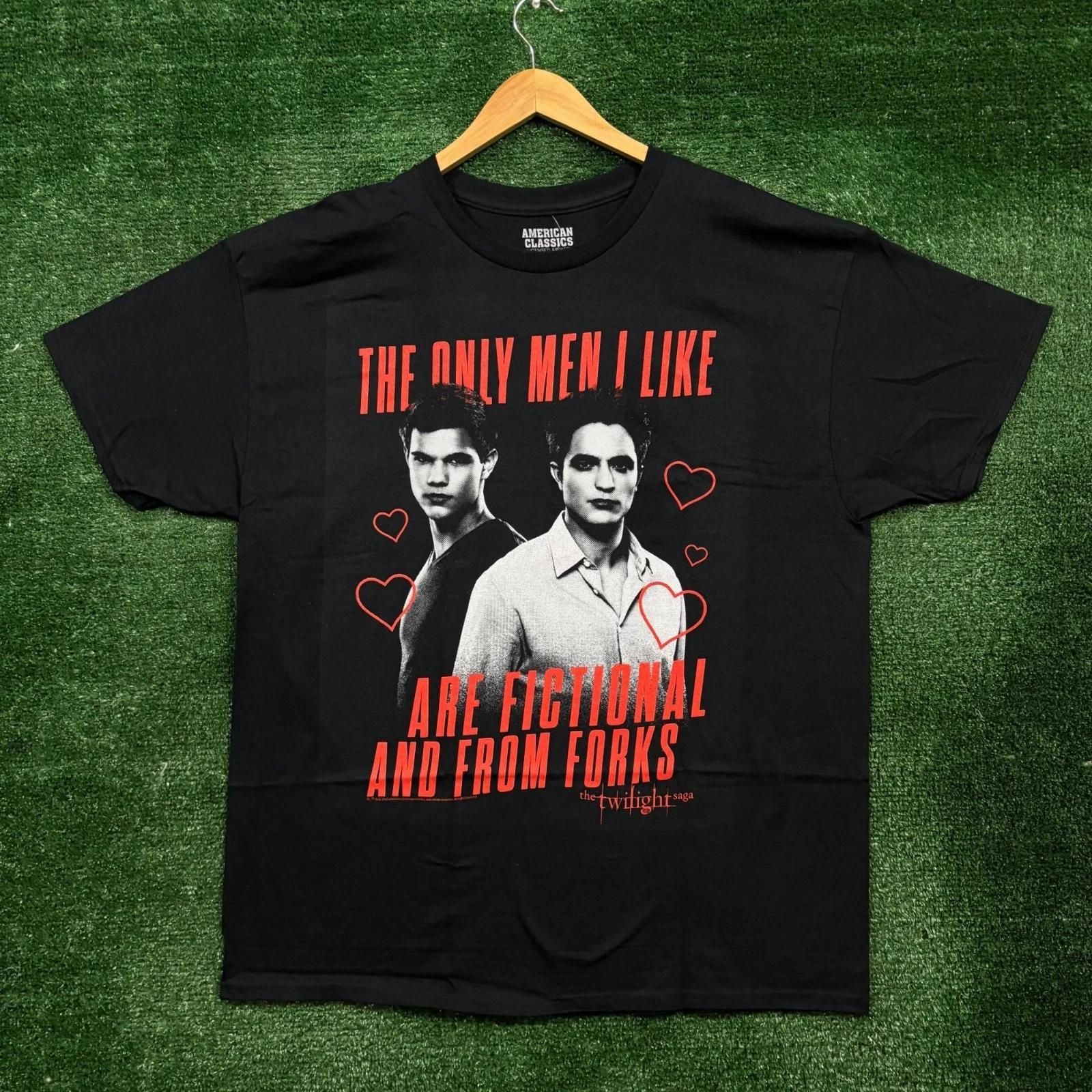 Twilight New Moon Edward vs Jacob T-shirt Size Extra Large 2XL