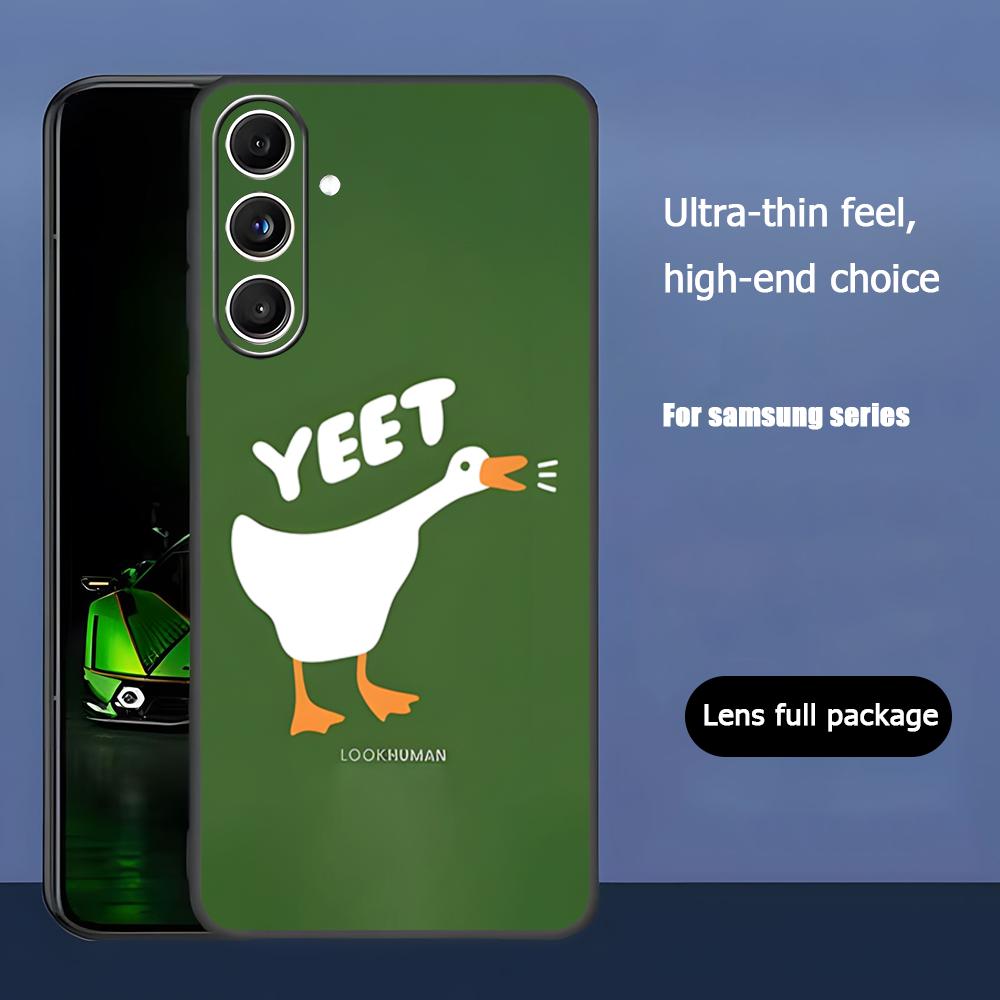 

Милый чехол с мультяшными D-Утками для Samsung Galaxy S26 S25 S24 S23 S22 S21 Plus Ultra Note20 Мягкий Черный Galaxy S21+ 5G