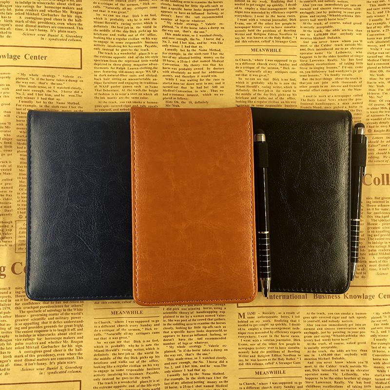 Compact A7 Multi-Functional Sticky Note Pocket Notebook for Business