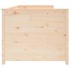 Daybed without Mattress 75 x 190 cm Solid Pine Wood