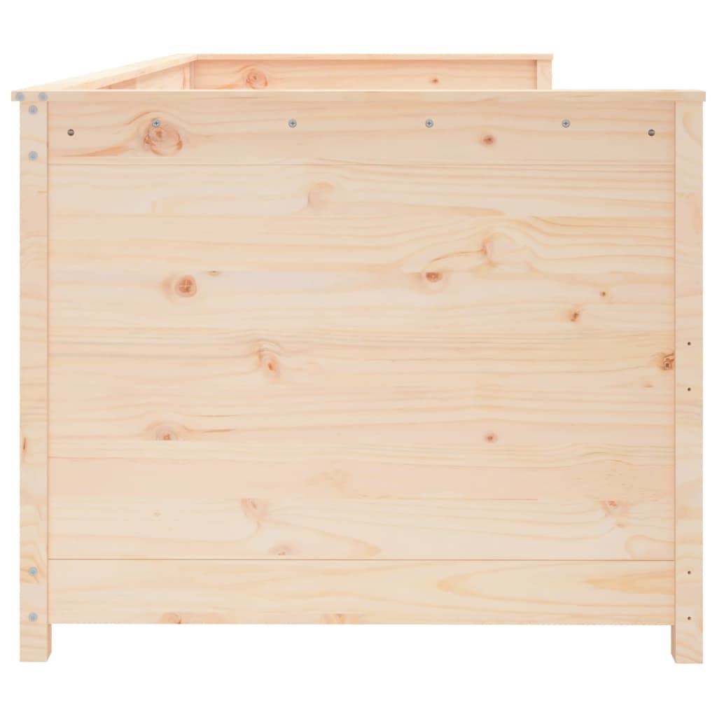 Daybed without Mattress 75 x 190 cm Solid Pine Wood