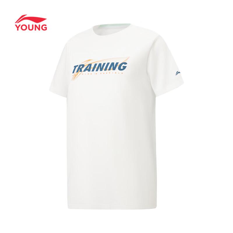 Li-Ning Youth Boys  Quick-Dry Sport Round Neck T-Shirt 150