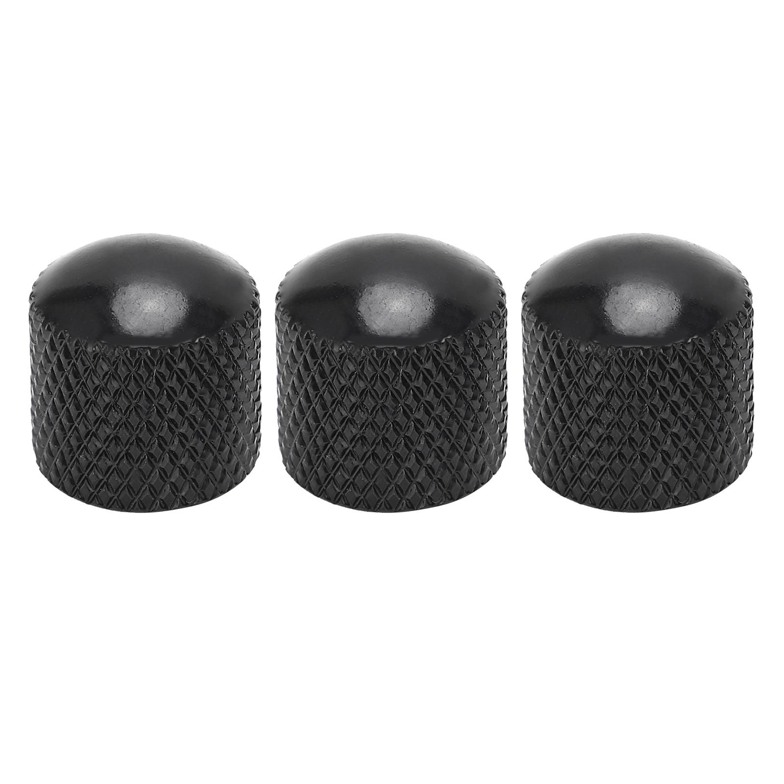 3Pcs Guitar Control Knob Volume Fit Top Set Kit Instrument Accessory Replacement
