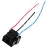 HUIQIAODS H4 Headlight Socket Lamp Connector Plug Wire Harness Adapter Pack of 2 (H4 Connector Plug)